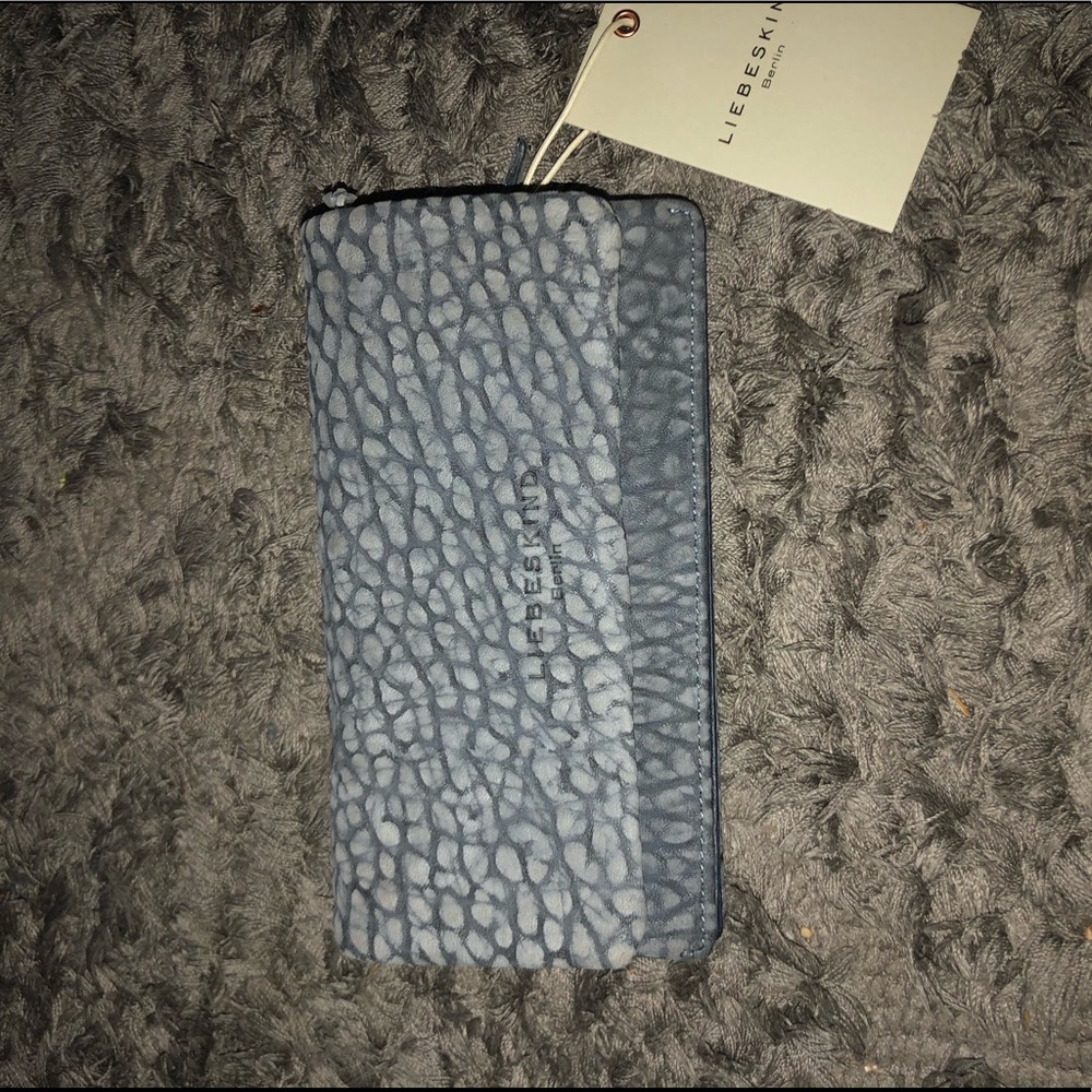 Liebeskind blue wallet